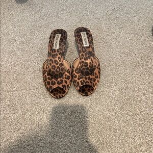 Steve Madden Animal Print Mules